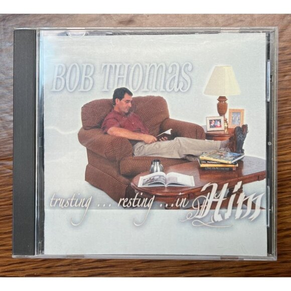 Bob Thomas Trusting Resting In Him CD Christian Gospel Heritage 12 Tracks - Picture 2 of 7